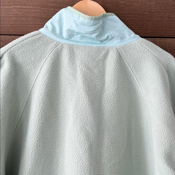 ZYIA Active Women's Heidi Fleece Jacket in Light Green Teal - Picture 8 of 9